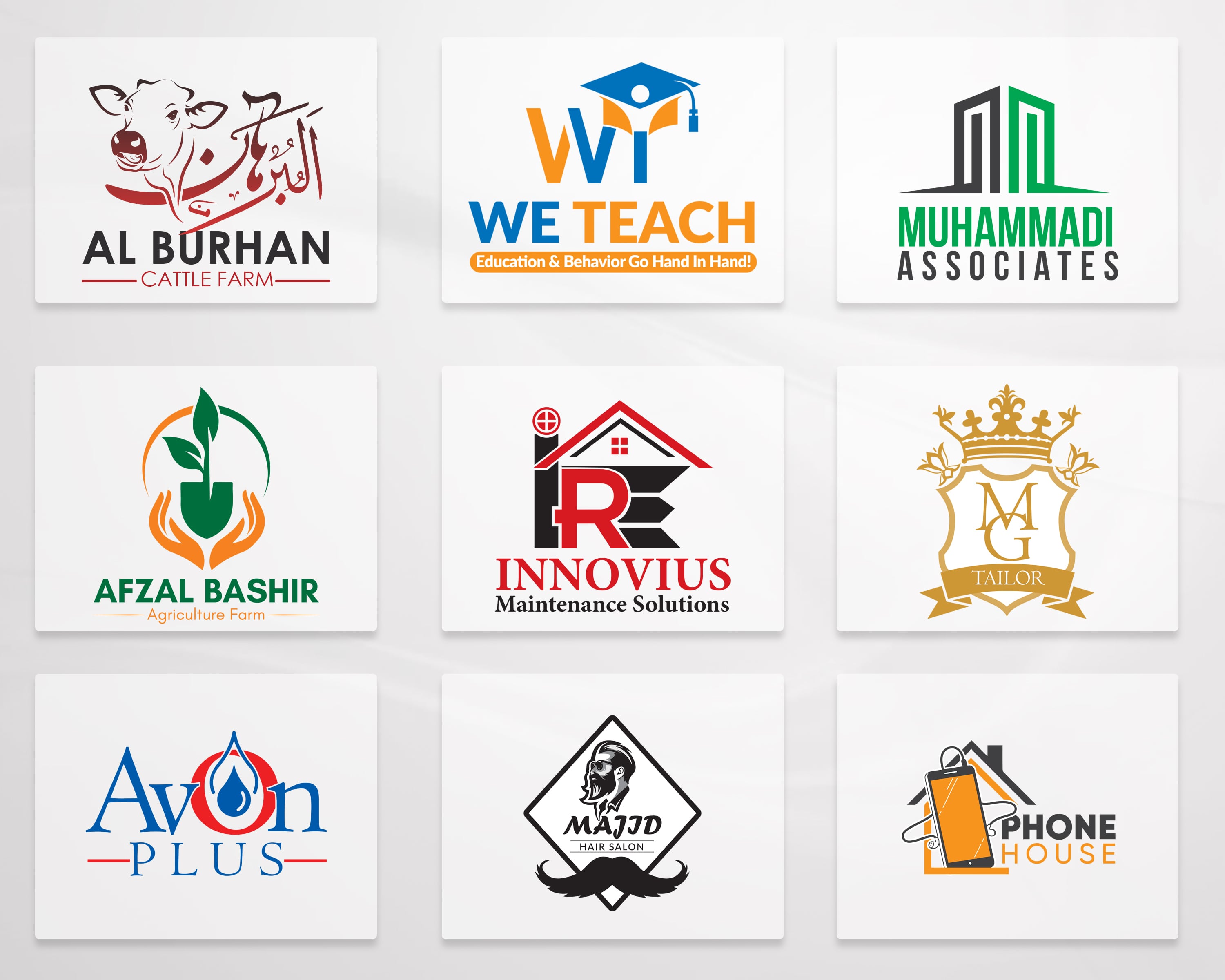 Modern logo design Glasgow, Uk creative branding example 2026