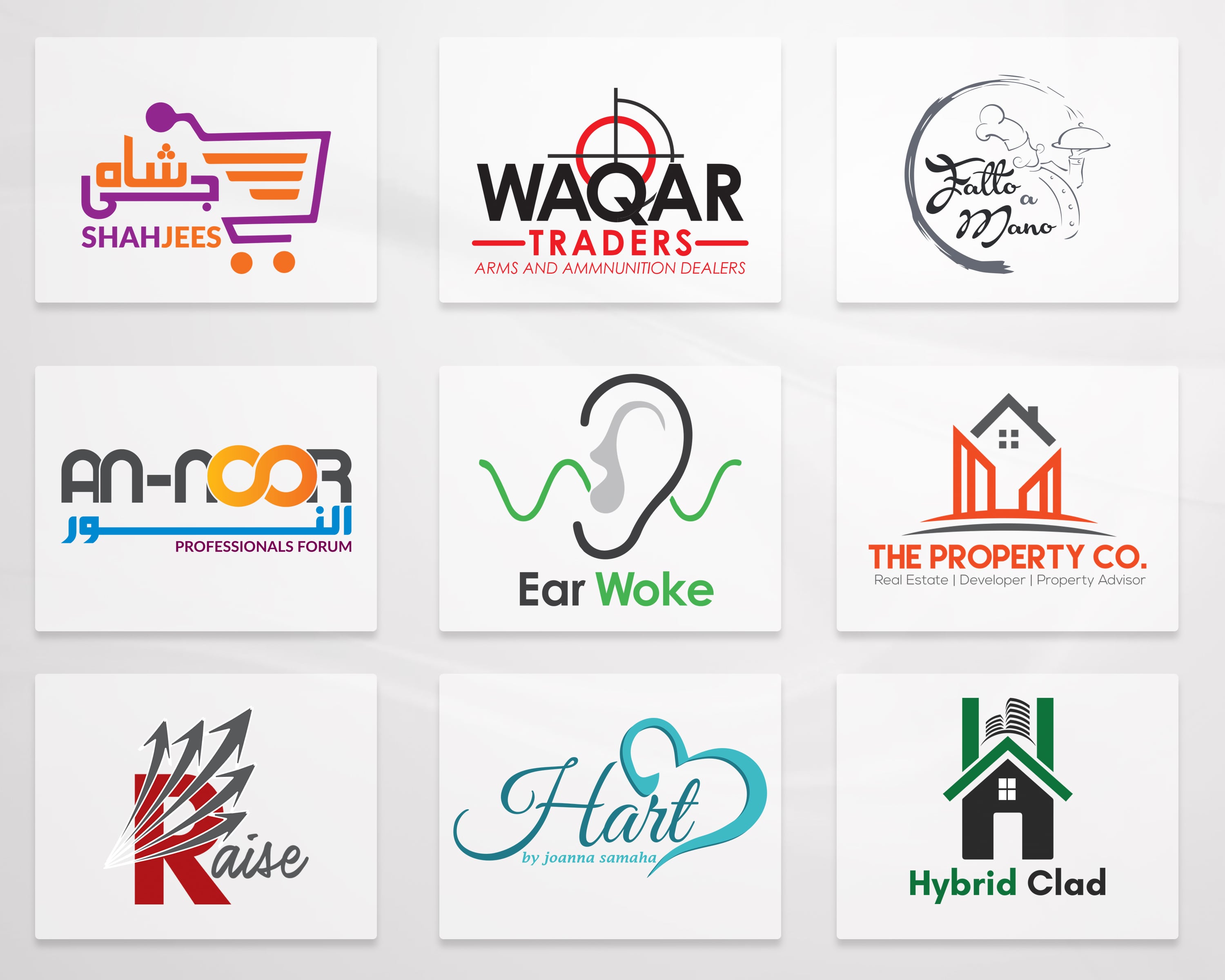 Creative logo design ideas Glasgow, Uk brand identity sample 2026