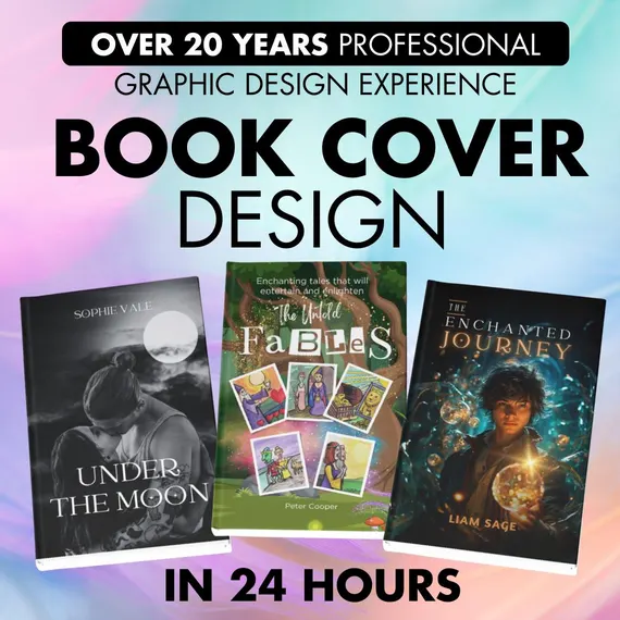 Book cover design Services in Glasgow, Uk 2026 for authors and publishers