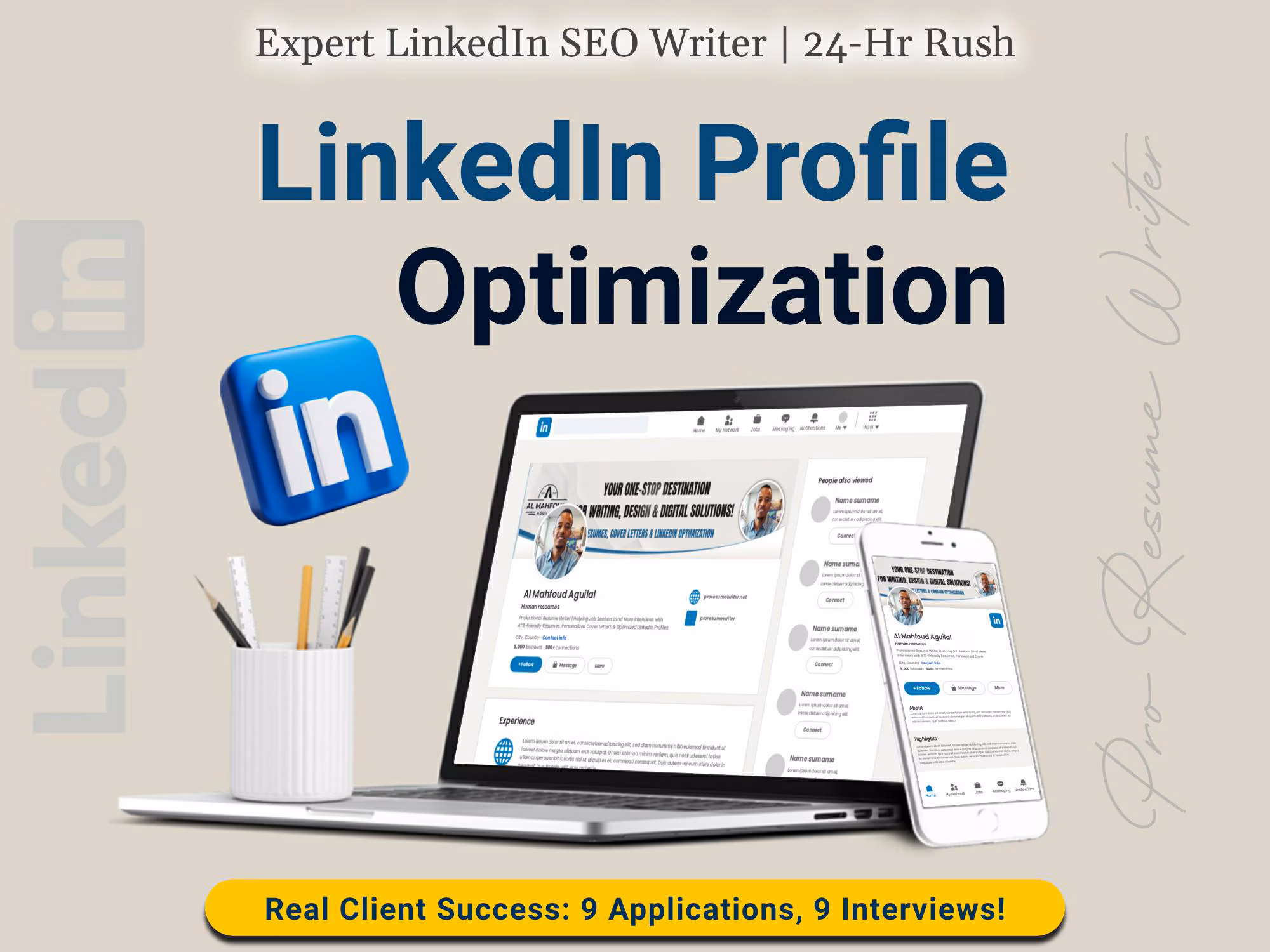 Profile Optimization & Enhancement LinkedIn Profile Building & Writing Services in Glasgow, Uk 2026